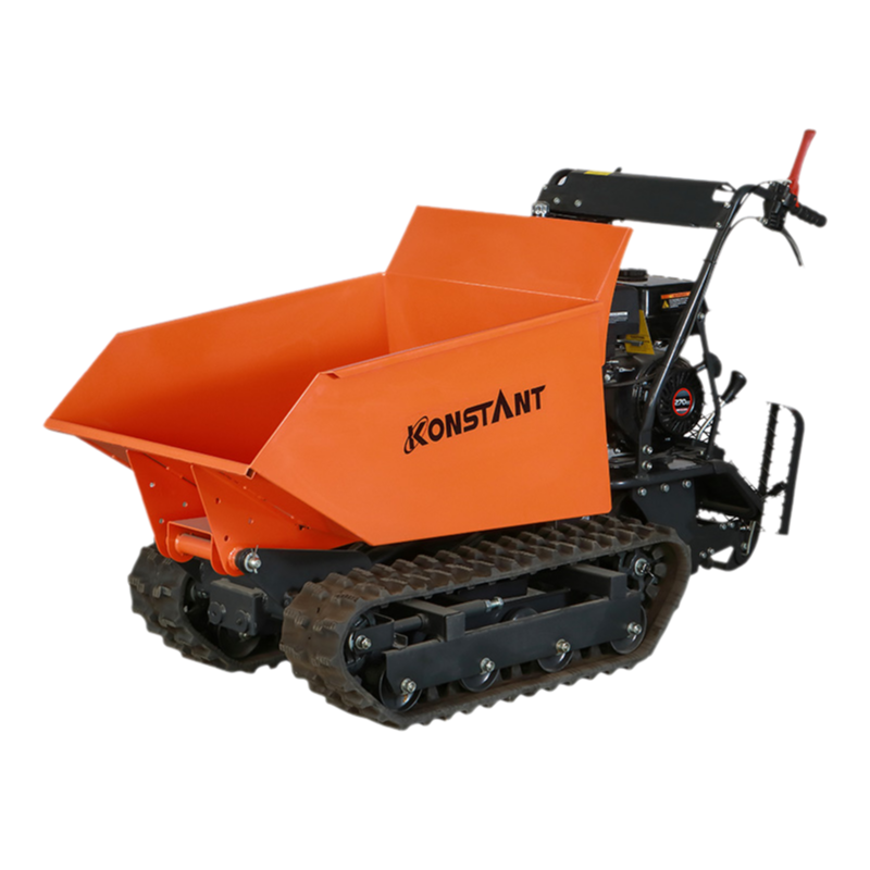 Xây dựng Crawler Mini Dumper - Hệ thống thủy lực điện 9.0hp tùy chỉnh 9.0hp 